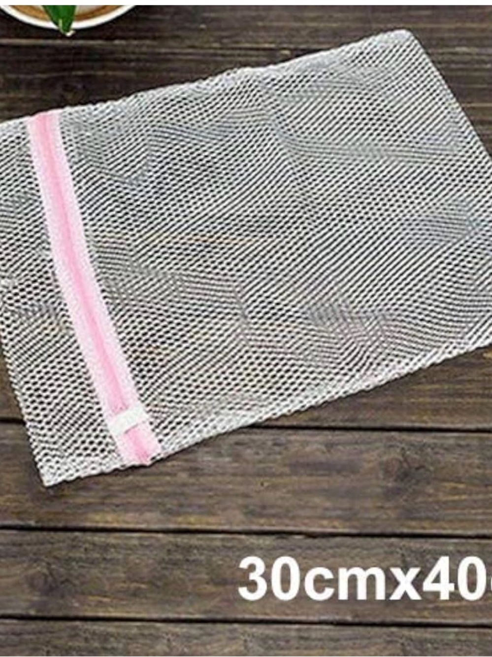 Pink-Trim Mesh Wash Bag for Women there in this bundle NWT